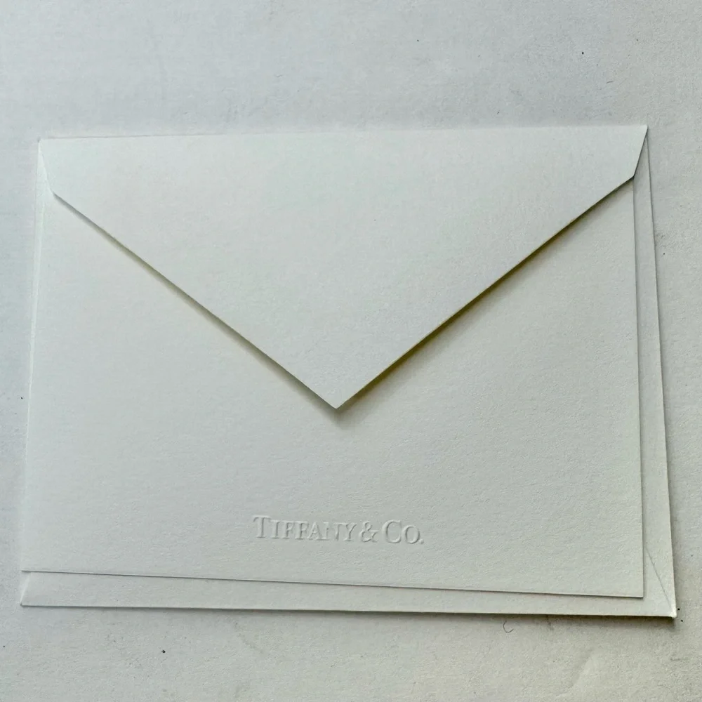 NIB Rare TIFFANY & CO. “Tiffany T” Assorted Note Cards Set of 10 New In Box - Picture 9 of 12